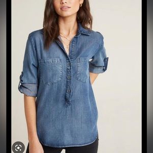Bella Dahl denim style shirt